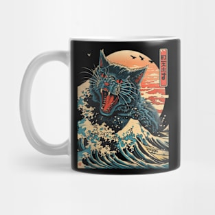 Catzilla Cat Rampage Destroys Metropolis Mug